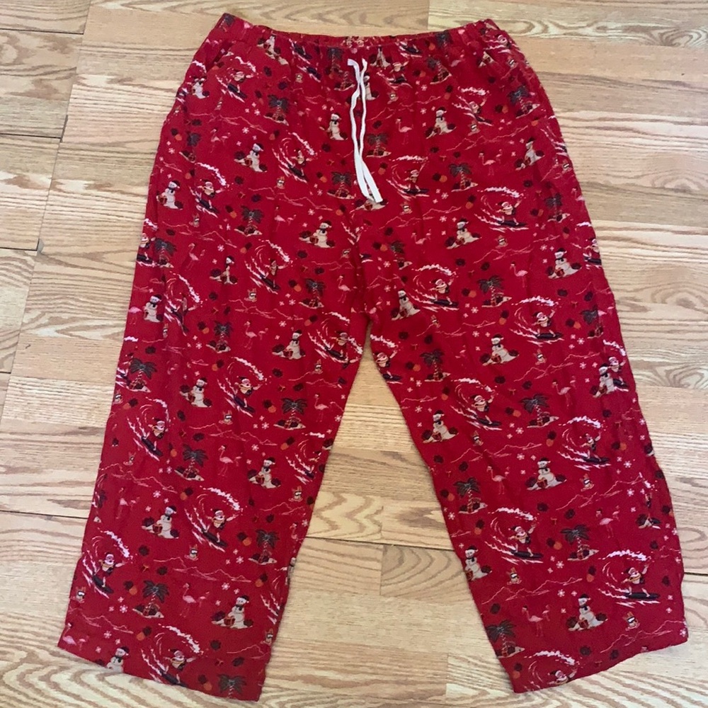 Plus size Christmas Pajama Bottoms